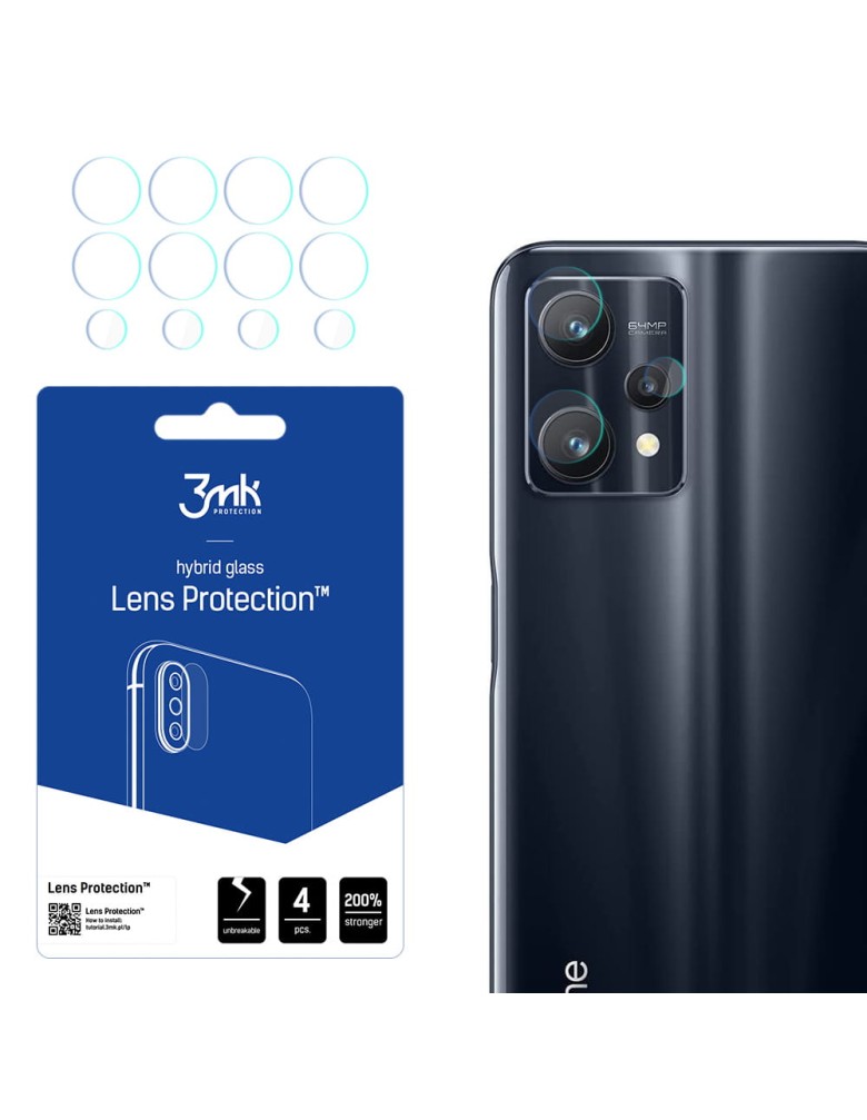 3MK FG Camera Lens Flexible Glass Film Prοtector 7H (4τμ) Realme 9 Pro 5G - 3MK - Realme 9 Pro 5G