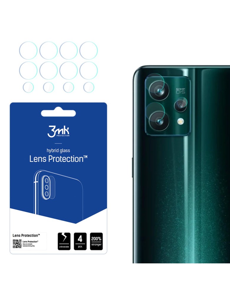 3MK FG Camera Lens Flexible Glass Film Prοtector 7H (4τμ) Realme 9 Pro Plus 5G - 3MK - Realme 9 Pro Plus 5G