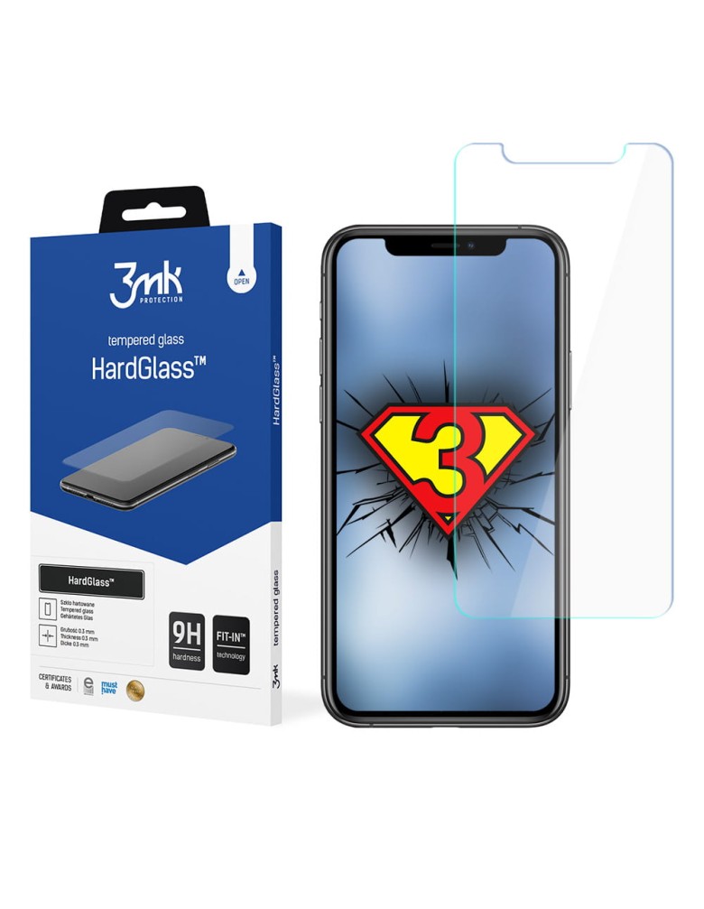 Προστατευτικό Οθόνης 3mk HardGlass Apple iPhone 11 Pro Max - 3MK - iPhone 11 Pro Max