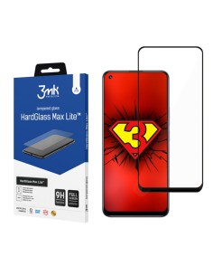 3MK HardGlass Max Lite Full Screen Realme 9i Μαύρο - 3MK...