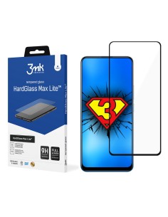 3MK HardGlass Max Lite Full Screen Realme 8 Pro Μαύρο -...