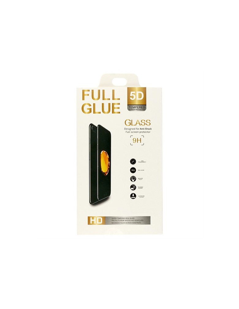 5D Full Glue 9H Glass Huawei H/Q P40 Μαύρο - OEM - Μαύρο - P40