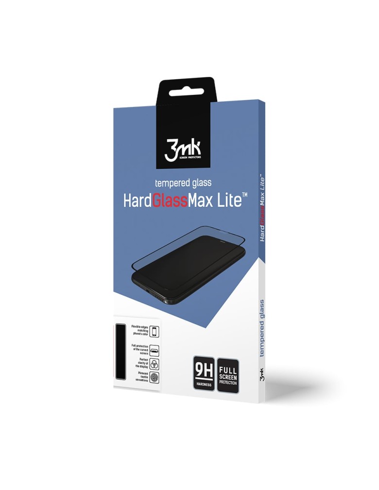 3MK HardGlass Max Lite Full Screen Apple iPhone 6/6s Λευκό - 3MK - Λευκό - iPhone 6/6s