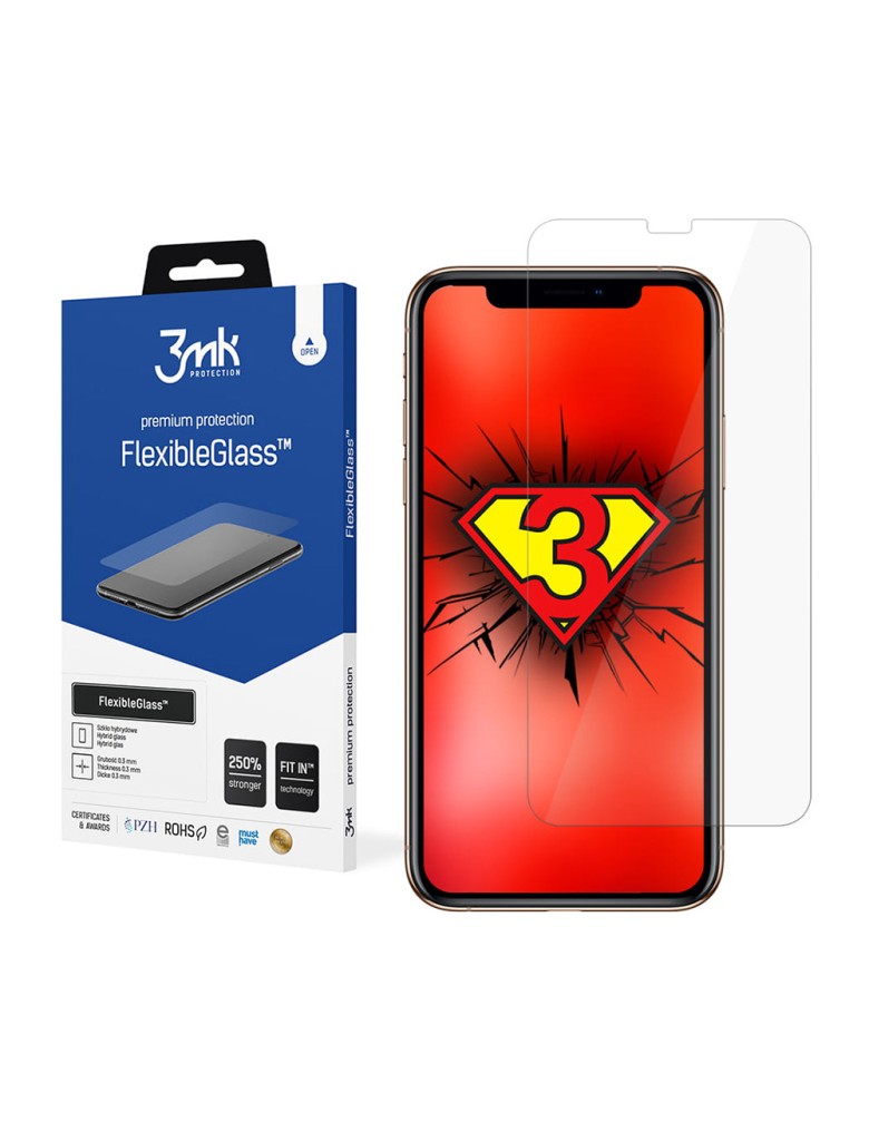 3MK Flexible Tempered Glass 7H Apple iPhone X / iPhone XS - 3MK - iPhone X, iPhone XS