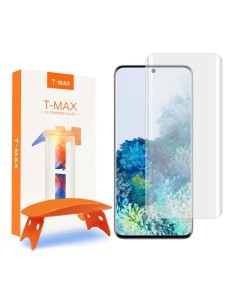 T-MAX UV Glass Samsung + Λάμπα UV Galaxy S20 Διάφανο -...