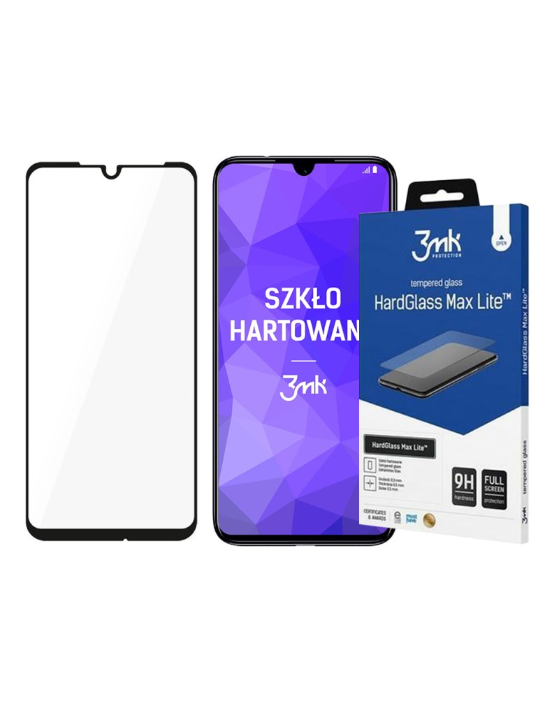 3MK HardGlass Max Lite Full Screen Xiaomi Redmi Note 7/7 Pro Μαύρο - 3MK - Μαύρο - Redmi Note 7/7 Pro