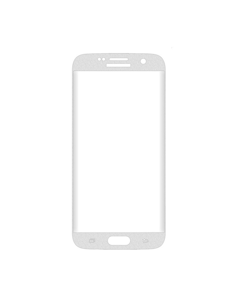 3D Full Cover Glass 9H Samsung Galaxy S6 edge Λευκό - OEM - Λευκό - Galaxy S6 edge