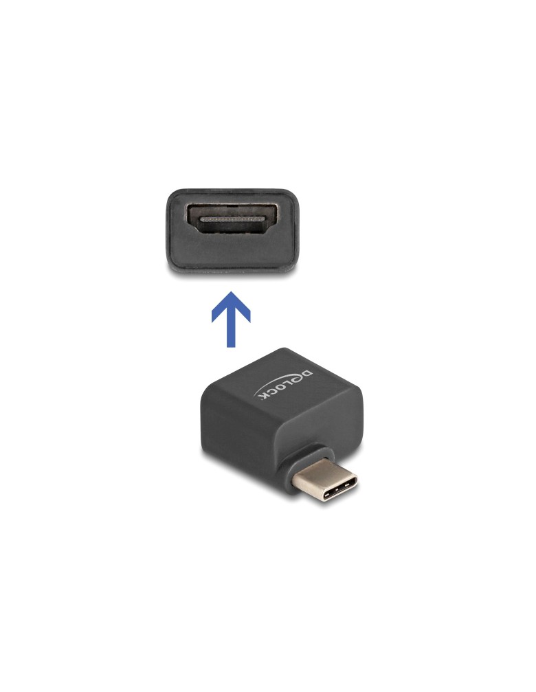 DELOCK αντάπτορας USB-C σε HDMI 64256, 4K/30Hz, μαύρος