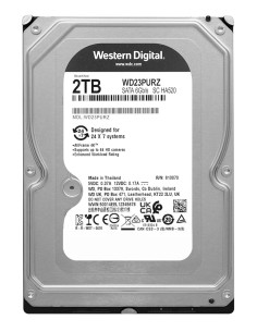 WD σκληρός δίσκος 3.5" Purple Surveillance 2TB, 64MB,...