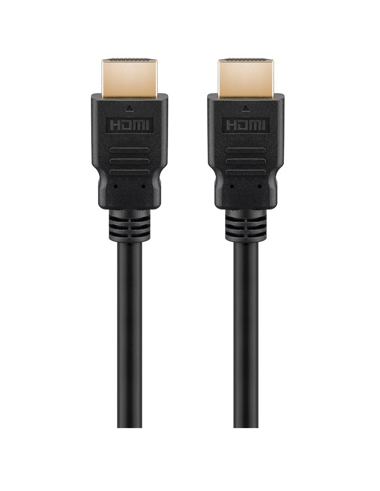 GOOBAY καλώδιο HDMI 69123 με Ethernet, 4K/30Hz, 10.2Gbit/s, 7.5m, μαύρο