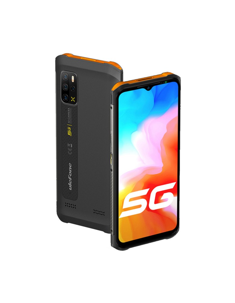 ULEFONE smartphone Armor 12 5G, 6.52", 8/128GB, IP68/IP69K, πορτοκαλί