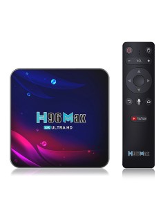 H96 TV Box Max V11, 4K, RK3318, 4/64GB, Bluetooth remote,...