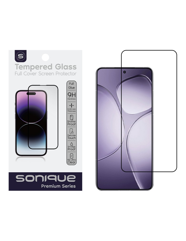 Hardy Glass Sonique Premium Series HD Full Cover 9H Xiaomi Xiaomi 14T Μαύρο