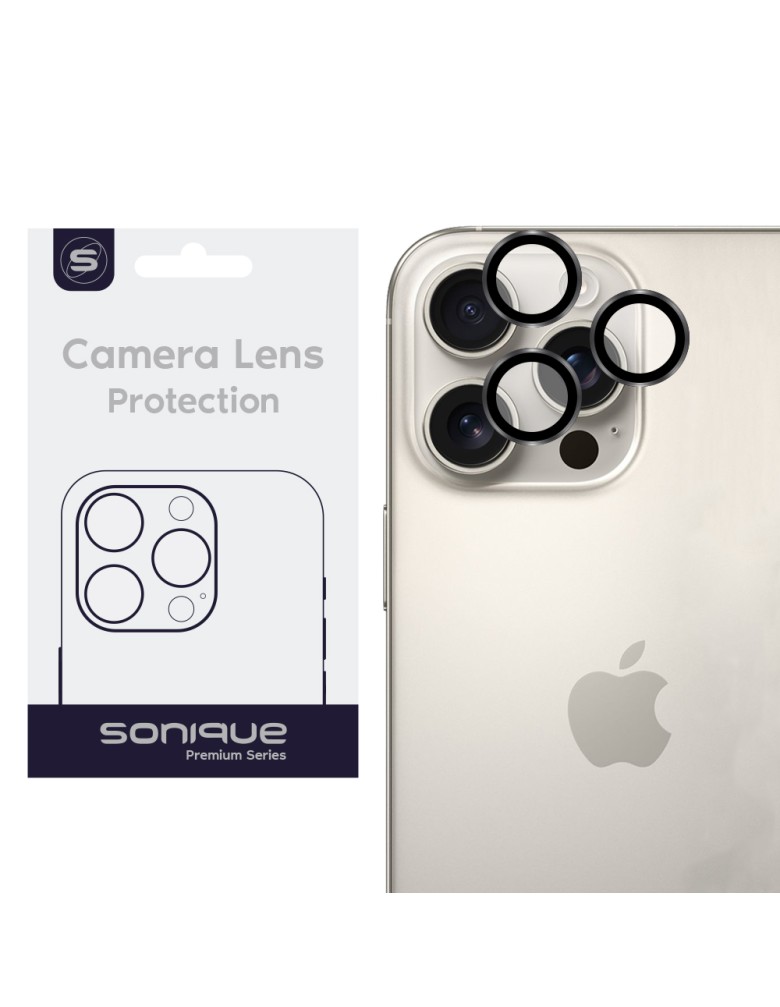 Camera Protection Sonique Lens Pro Apple iPhone 16 Pro / iPhone 16 Pro Max Grey