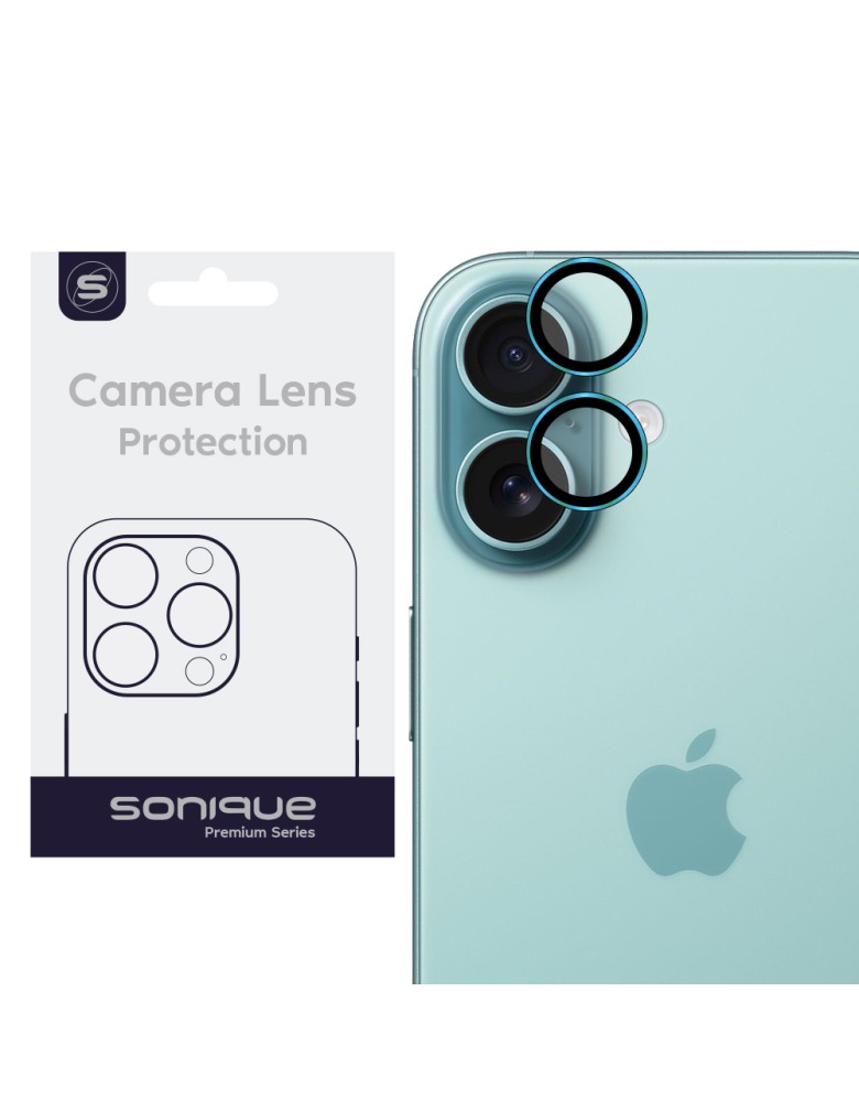 Camera Protection Sonique Lens Pro Apple iPhone 16 / iPhone 16 Plus Green