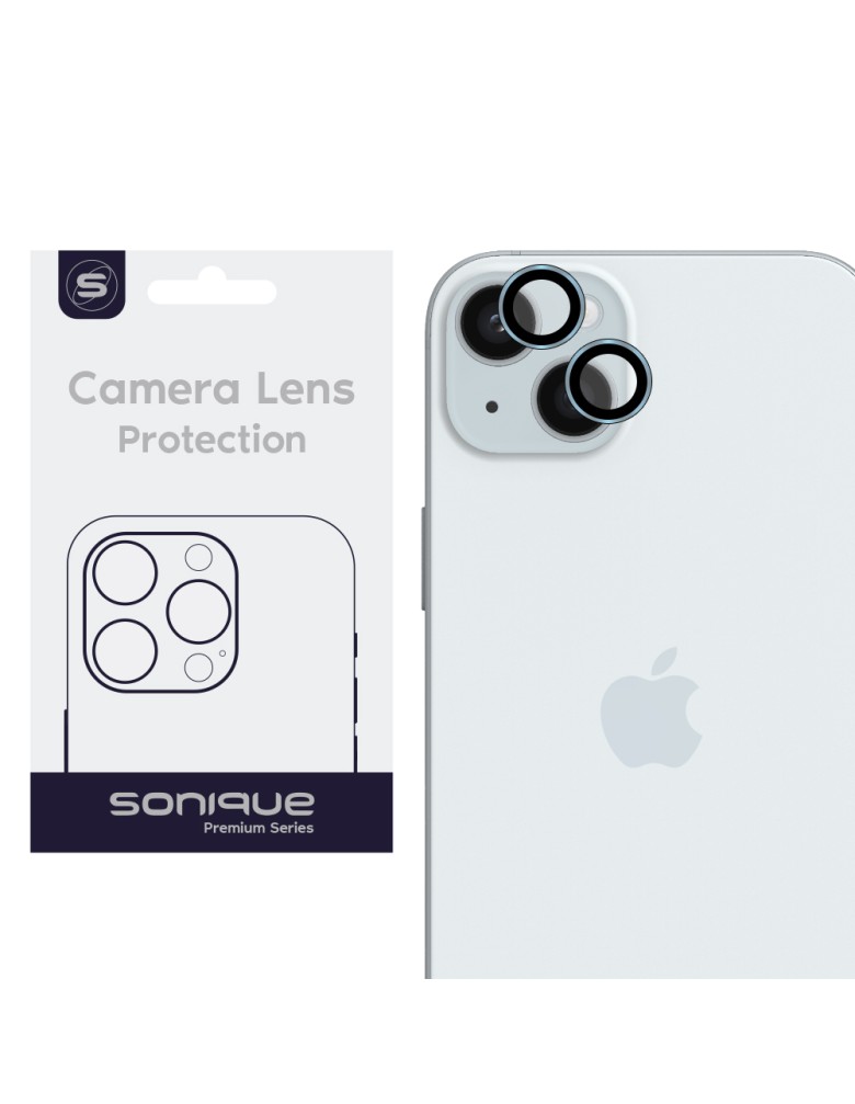 Camera Protection Sonique Lens Pro Apple iPhone 15 / iPhone 15 Plus Blue