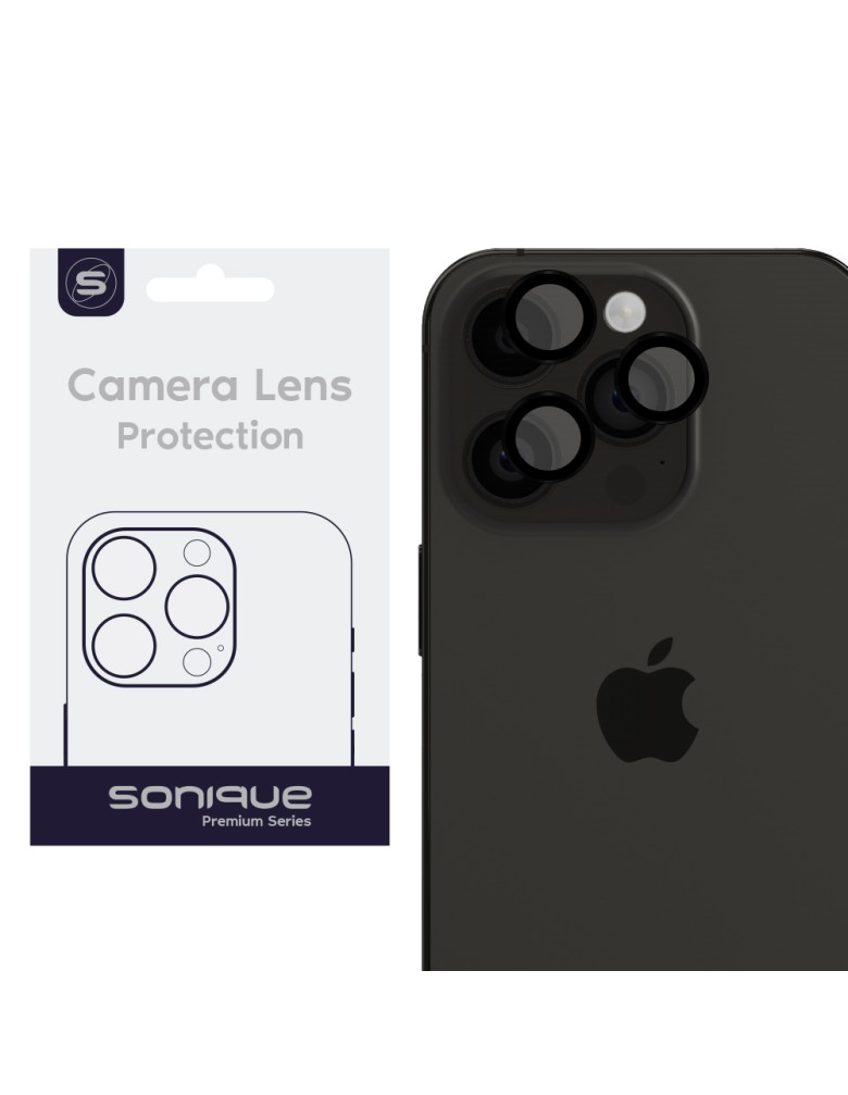 Camera Protection Sonique Lens Pro Apple iPhone 14 Pro / iPhone 14 Pro Max Black