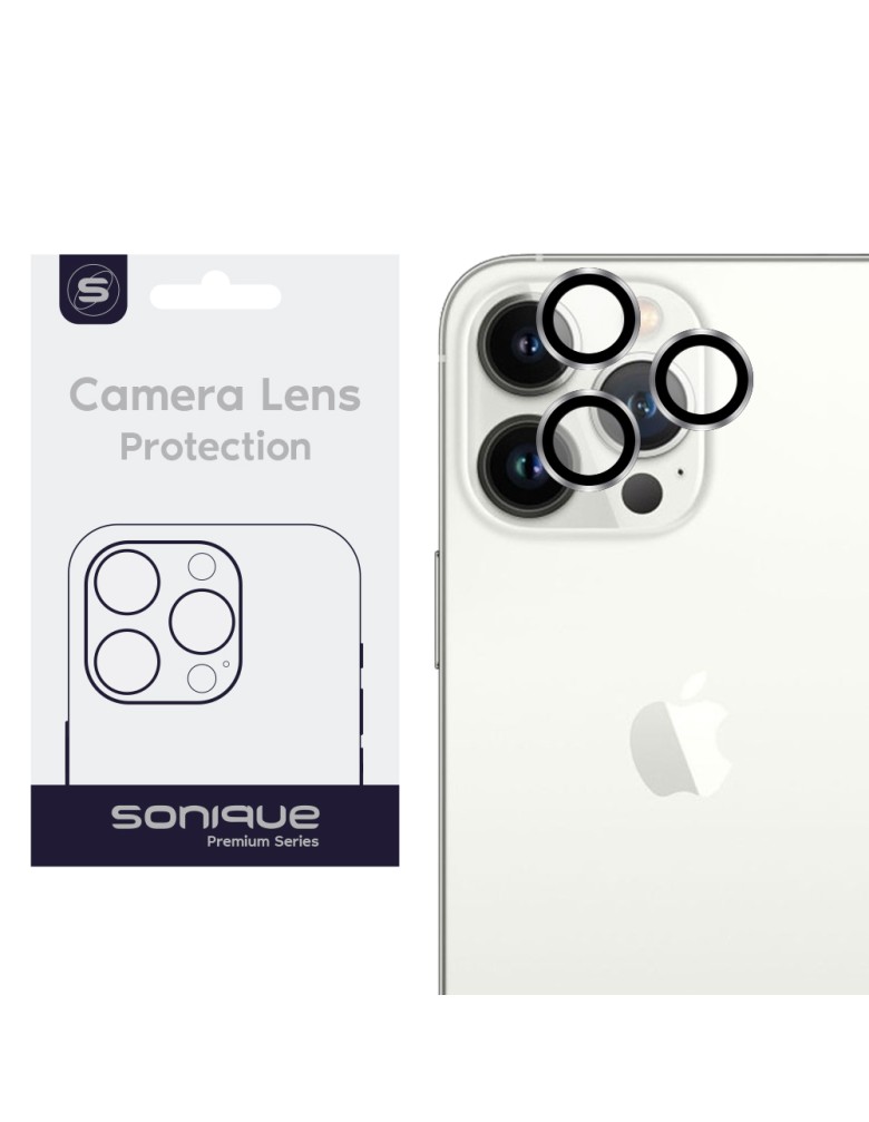 Camera Protection Sonique Lens Pro Apple iPhone 13 Pro / iPhone 13 Pro Max Silver