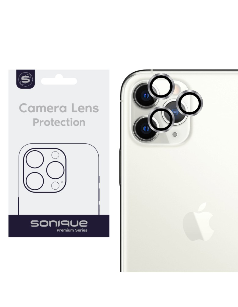 Camera Protection Sonique Lens Pro Apple iPhone 11 Pro / iPhone 11 Pro Max Silver