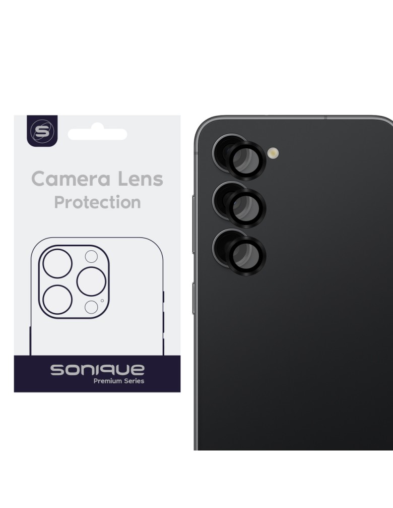 Camera Protection Sonique Lens Pro Samsung Galaxy S23 / Galaxy S23 Plus Black