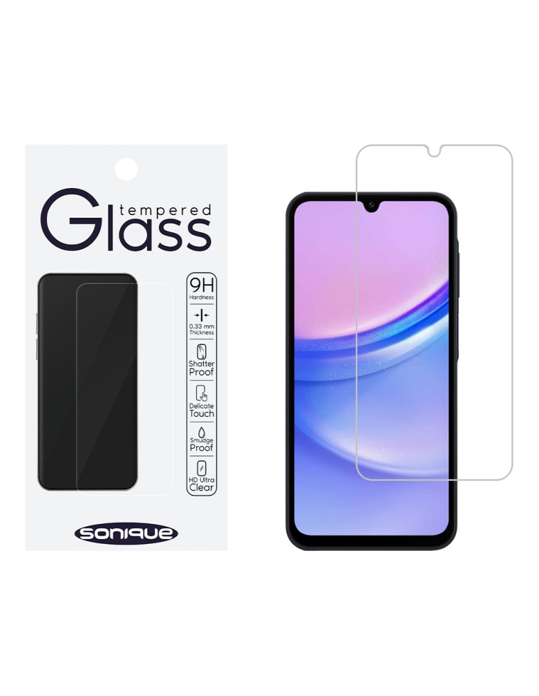 Hardy Glass Sonique Premium Series HD 9H Samsung Galaxy A15 4G / Galaxy A15 5G