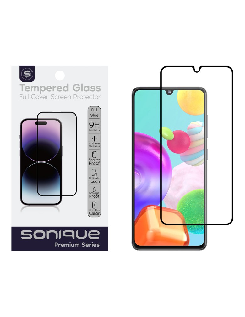 Hardy Glass Sonique Premium Series HD Full Cover 9H Samsung Galaxy A41 Μαύρο