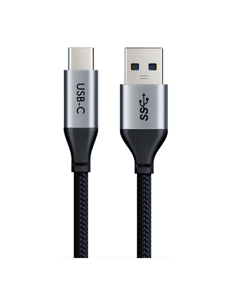 CABLETIME καλώδιο USB 3.0 σε USB Type-C C160, 5V 3A, 3m, γκρι