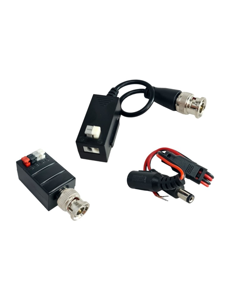 FOLKSAFE Video Balun FS-HDAP4501 για CCTV, active transmitter/passive receiver