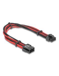 DELOCK καλώδιο 8 pin σε 6+2 pin PCIe 80975 με υφασμάτινη...