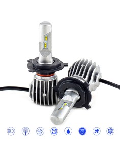 ΣΥΣΤΗΜΑ LED D6 H4 CANBUS & EMC 50W 6000LM