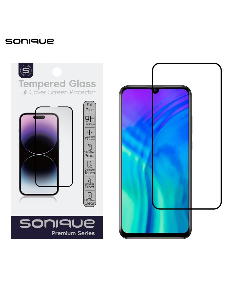 Hardy Glass Sonique Premium Series HD Full Cover 9H Honor 200 Lite 5G Μαύρο