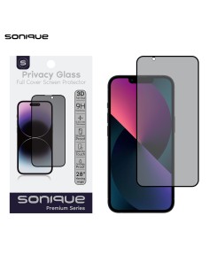 Privacy Glass Sonique Premium Series HD Full Cover 9H...