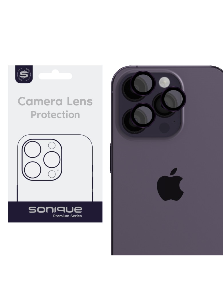 Camera Protection Sonique Lens Pro Apple iPhone 14 Pro / iPhone 14 Pro Max Purple