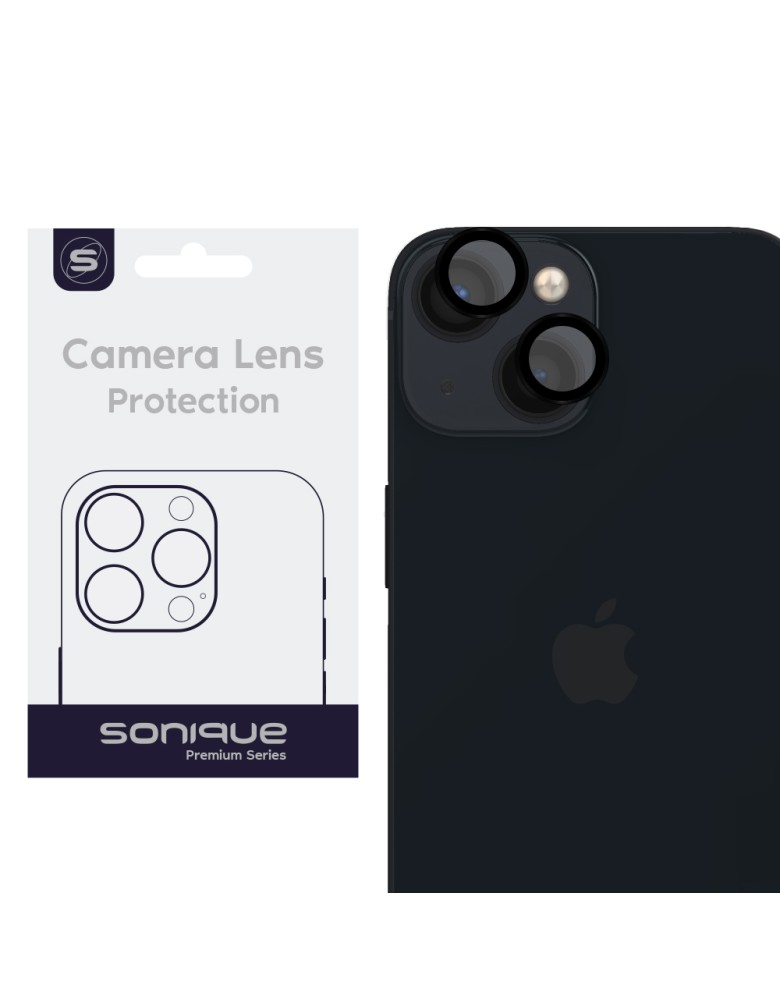 Camera Protection Sonique Lens Pro Apple iPhone 13 Mini / iPhone 13 Black