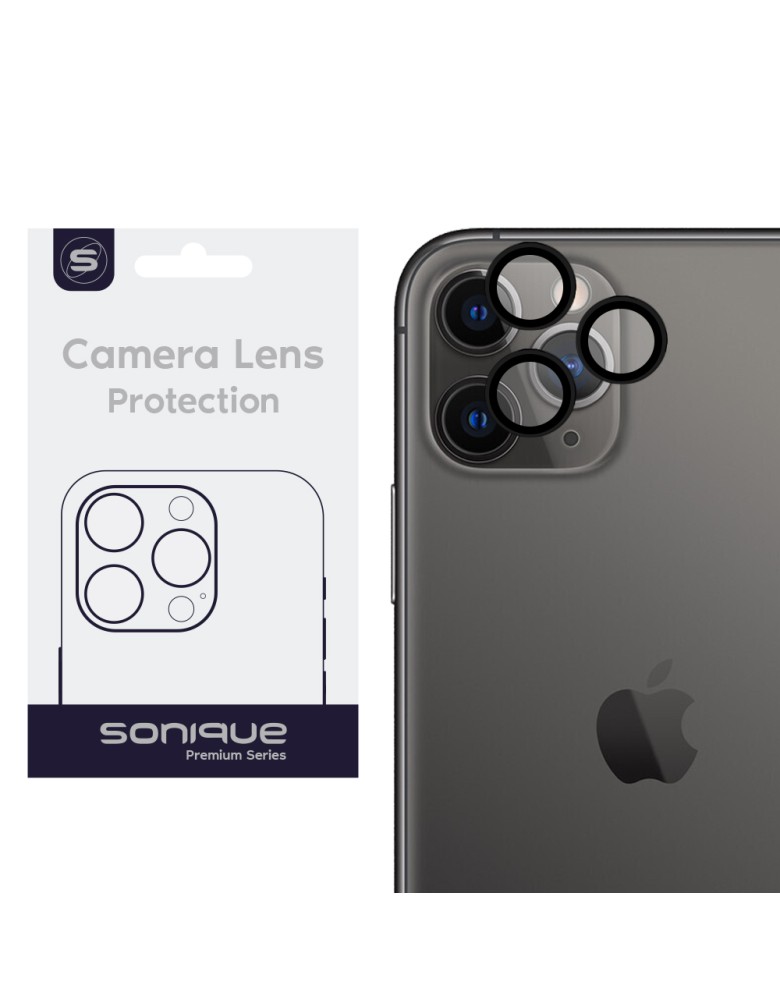 Camera Protection Sonique Lens Pro Apple iPhone 11 Pro / iPhone 11 Pro Max Black