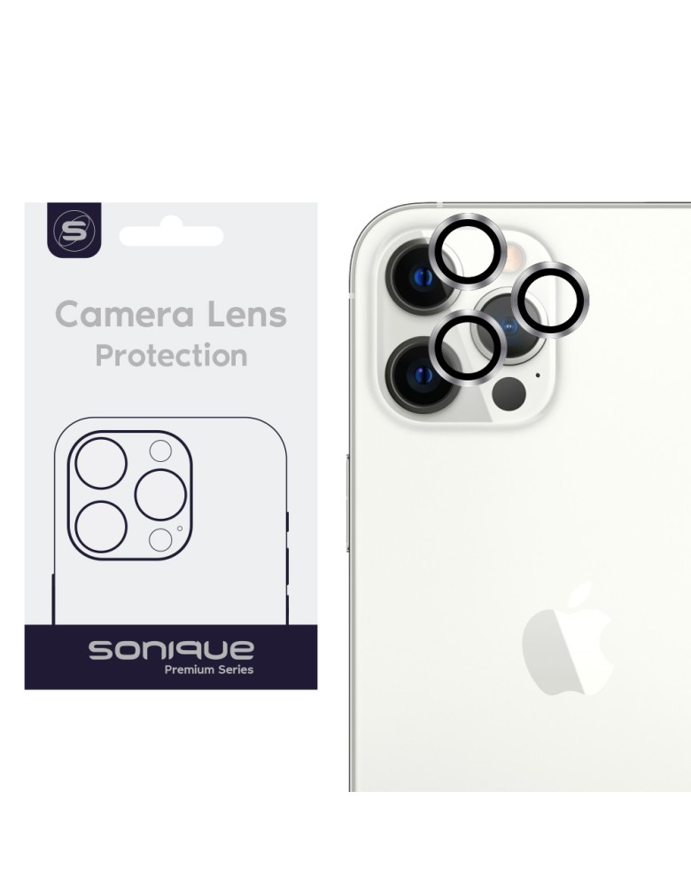 Camera Protection Sonique Lens Pro Apple iPhone 12 Pro Silver