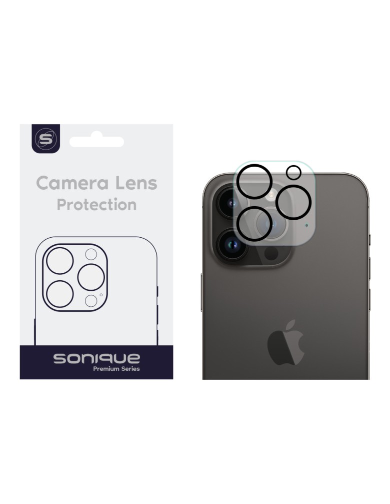 Camera Protection Sonique Lens Full Cover Apple iPhone 14 Pro / iPhone 14 Pro Max Black