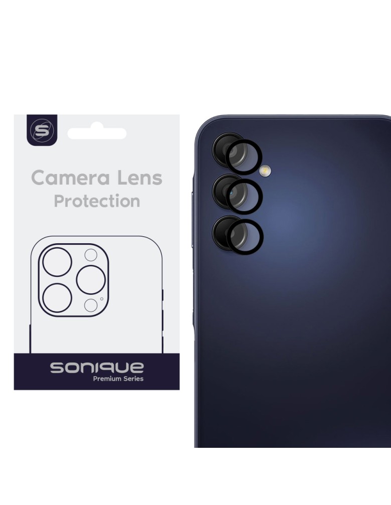 Camera Protection Sonique Lens Pro Samsung Galaxy A15 4G / Galaxy A15 5G Black