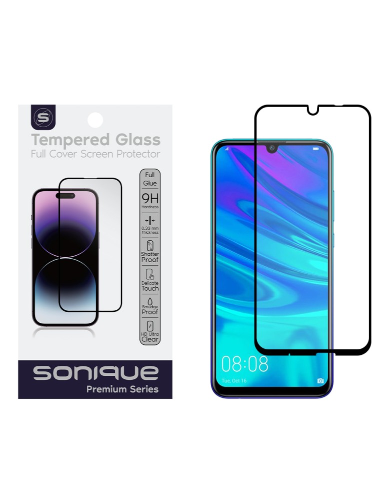 Hardy Glass Sonique Premium Series HD Full Cover 9H Huawei P Smart 2019 / Honor 10 Lite / P Smart 2020 Μαύρο