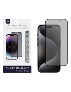 Privacy Glass Sonique Premium Series HD Full Cover 9H...