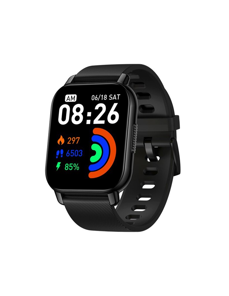 ZEBLAZE smartwatch Btalk, 1.86" TFT, heart rate, BT κλήσεις, IP68, μαύρο