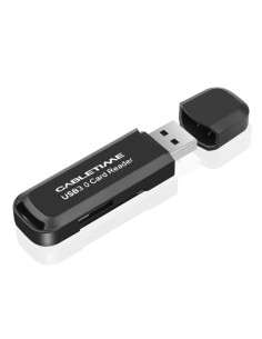 CABLETIME card reader CT-AMCD2-PB για SD & micro SD, USB...