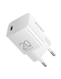 CABLETIME φορτιστής τοίχου CT-PD201-UW, USB-C, 20W PD,...