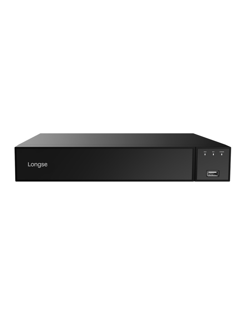 LONGSE NVR καταγραφικό NVR3116C1P8, 4K, H.265/H.264, 8 PoE κανάλια