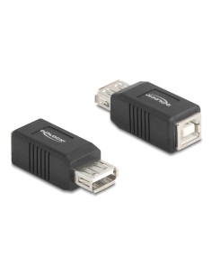 DELOCK αντάπτορας USB σε USB Type B 67203, 480Mbps, μαύρος