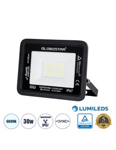 GloboStar® ATLAS 61416 Επαγγελματικός Προβολέας LED 30W...