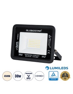 GloboStar® ATLAS 61417 Επαγγελματικός Προβολέας LED 30W...