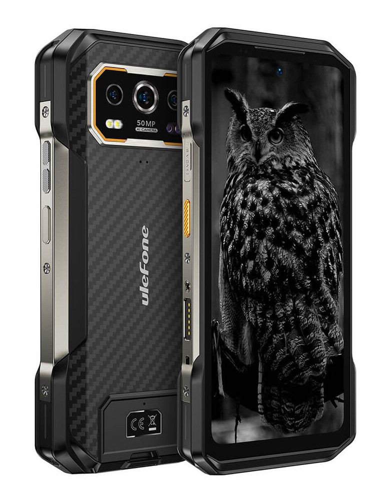 ULEFONE smartphone Armor 27, 6.78", 12/256GB, 10600mAh, IP68/IP69K, μαύρο